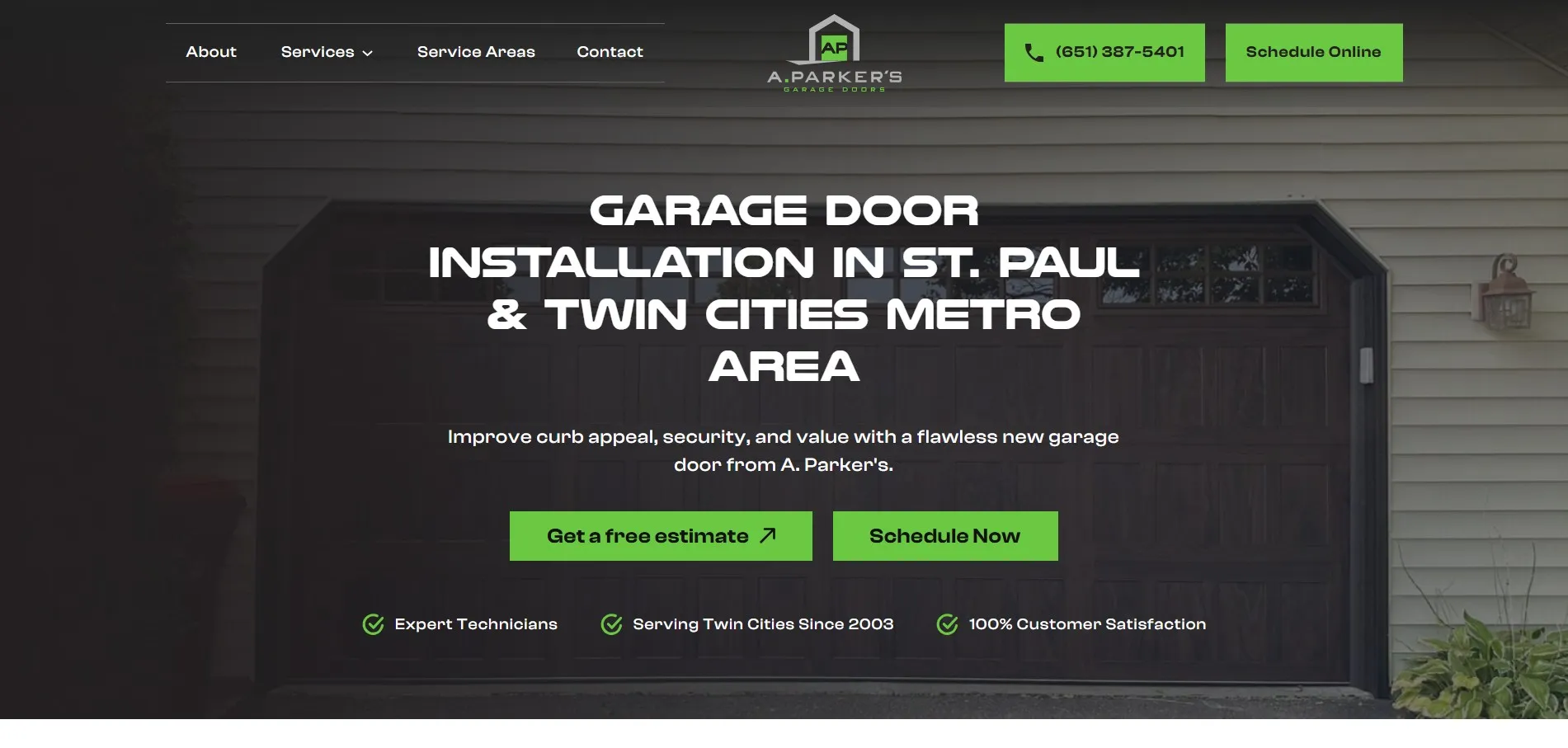 A. Parker's Garage Doors — view 3