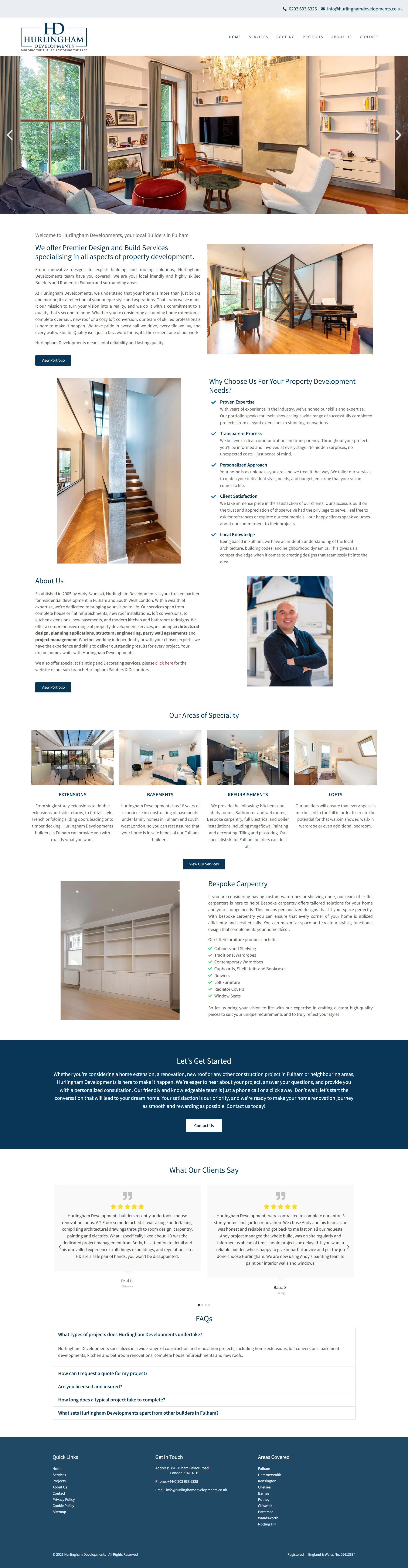 Hurlingham Developments — view 1