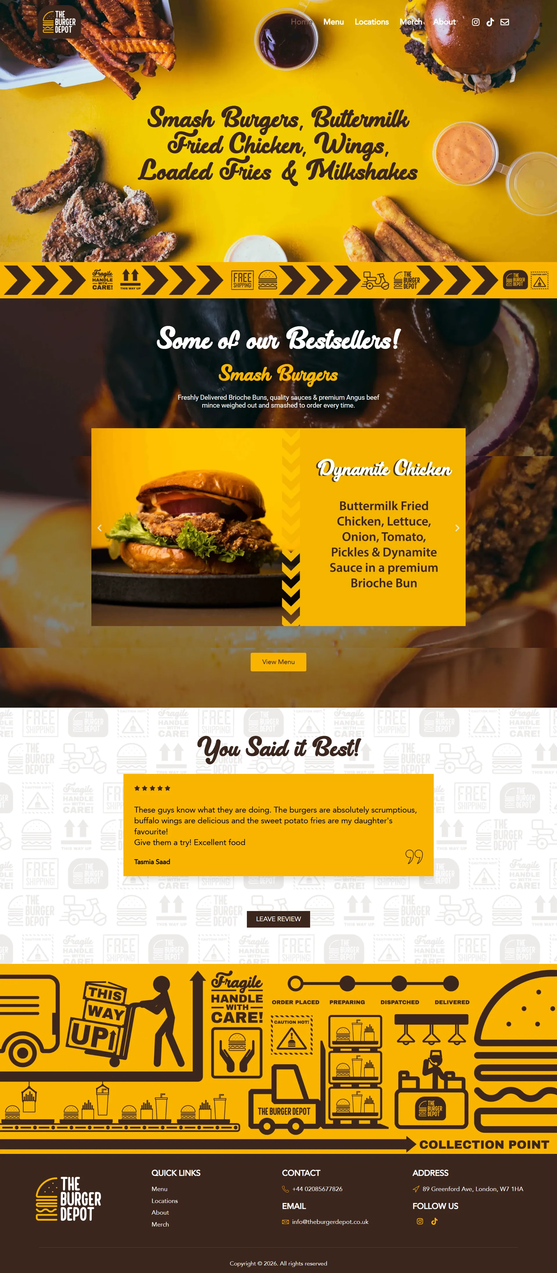 The Burger Depot — view 1